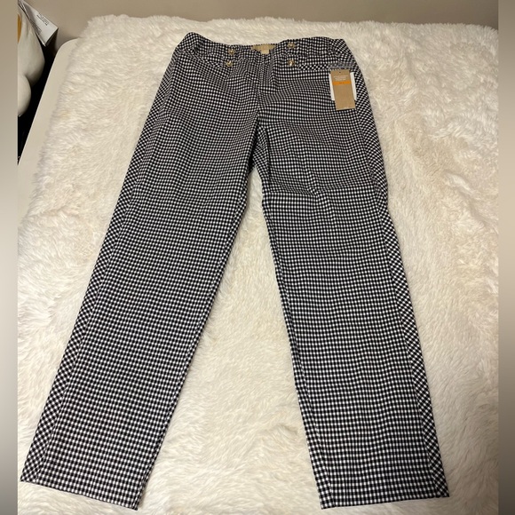 Black and White Checkered Pants - Picture 1 of 5